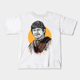 Charles Bronson - An illustration by Paul Cemmick Kids T-Shirt